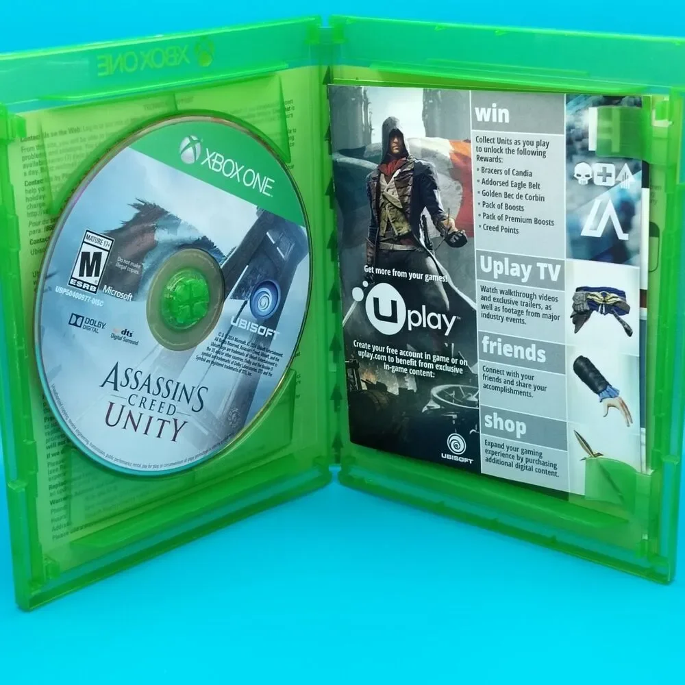 Assassin's Creed Unity Limited Edition Microsoft Xbox One 2014 Rated M Ubisoft